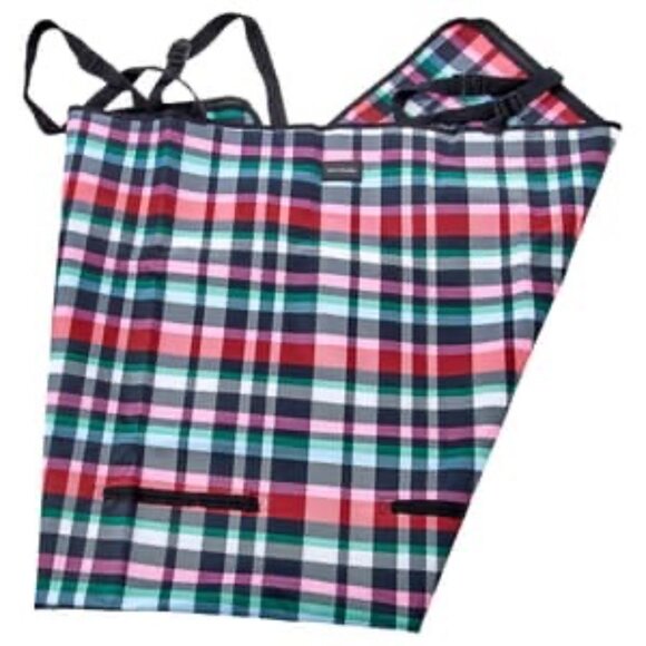 Vera Bradley Ribbons Plaid Pet Car Seat Cover - NWT - Picture 2 of 5
